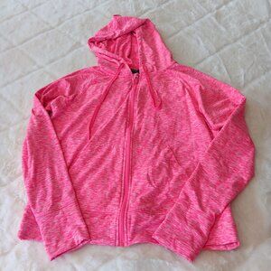Athletic Works hooded light jacket with thumb holes